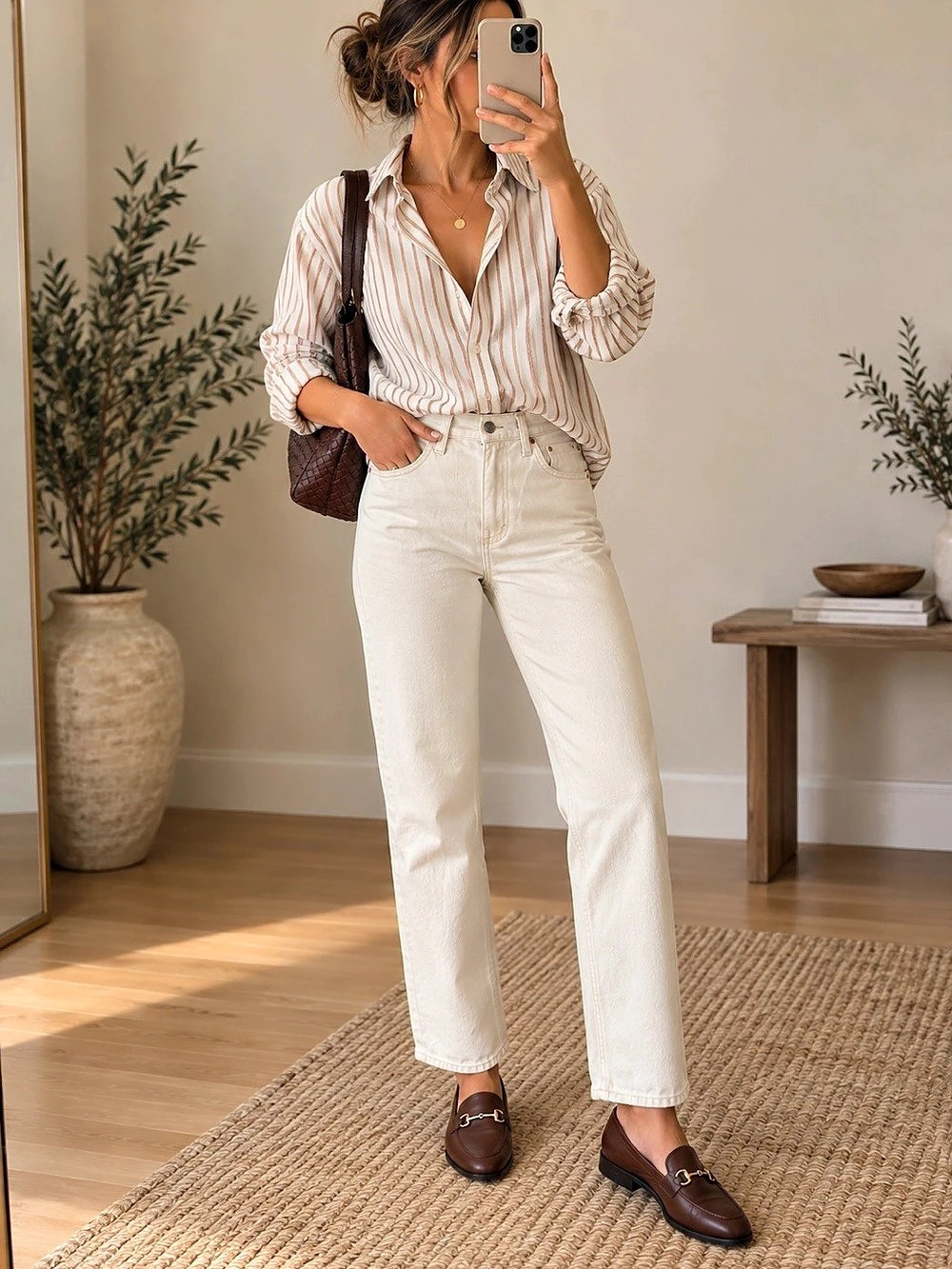 Levi's 501 Straight Leg Jeans Cream Waist 31 Length 32